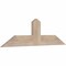 Ekena Millwork Portland Smooth Timber Gable Bracket, Douglas Fir, 48"W x 14"H x 1 1/2"D x 5 1/2"F, 7/12 Pitch GBW048X14X0206POR00SDF - alternate 3